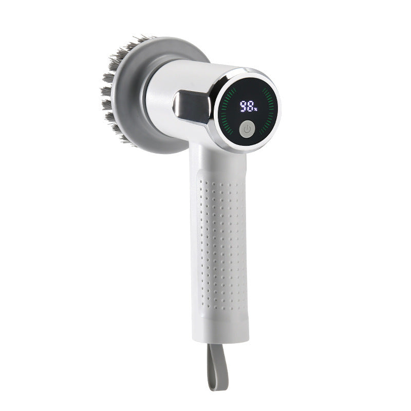 Smart Electric Cleaning Brush – Waterproof & Wireless with Display
