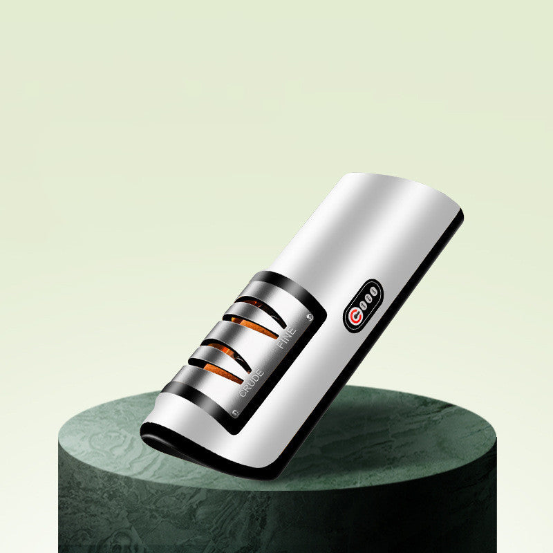 USB Electric Knife Sharpener – Fast, Adjustable & Rechargeable