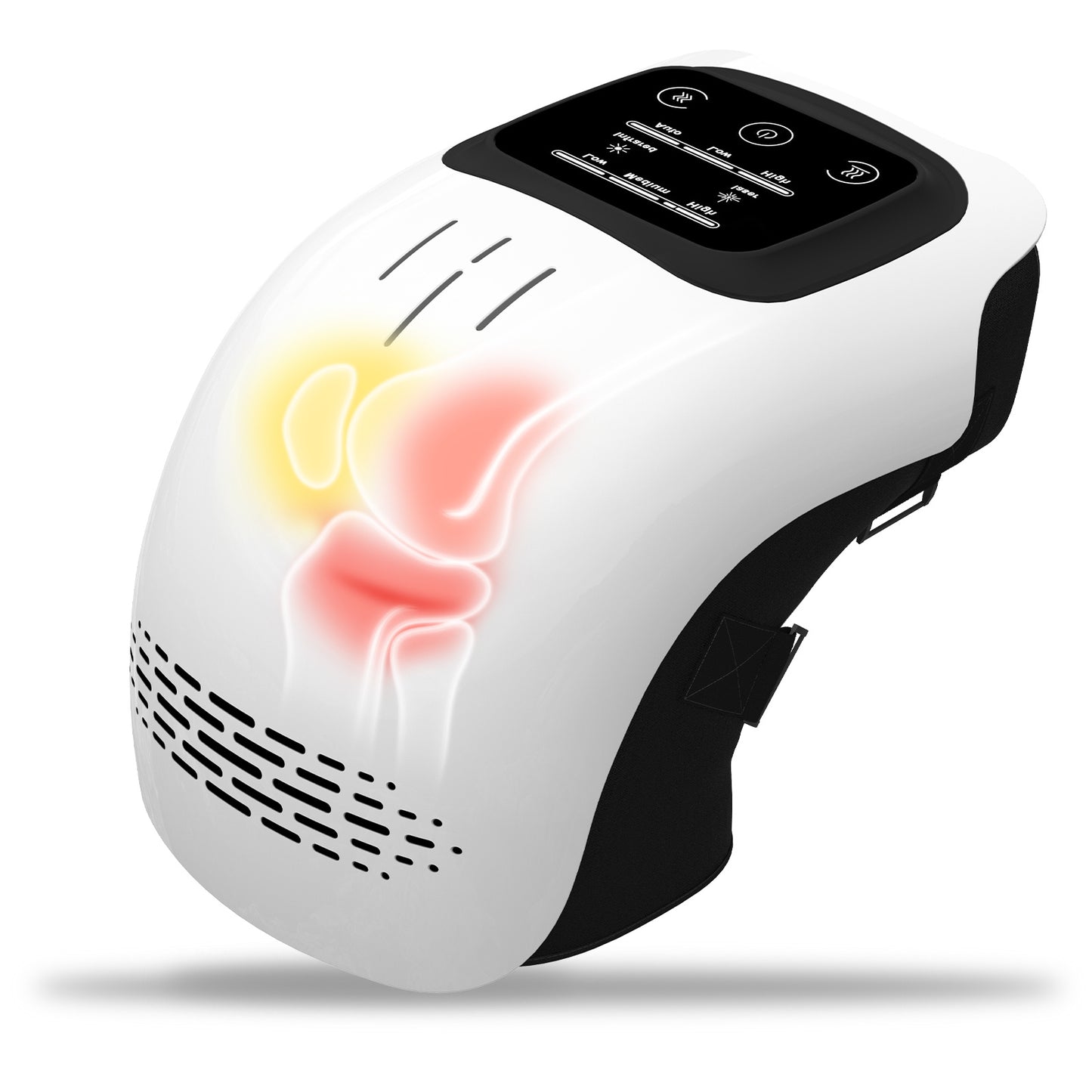 Rechargeable Heated Knee Massager with Infrared & Vibration Therapy