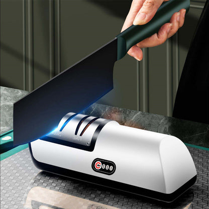 USB Electric Knife Sharpener – Fast, Adjustable & Rechargeable