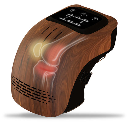Rechargeable Heated Knee Massager with Infrared & Vibration Therapy