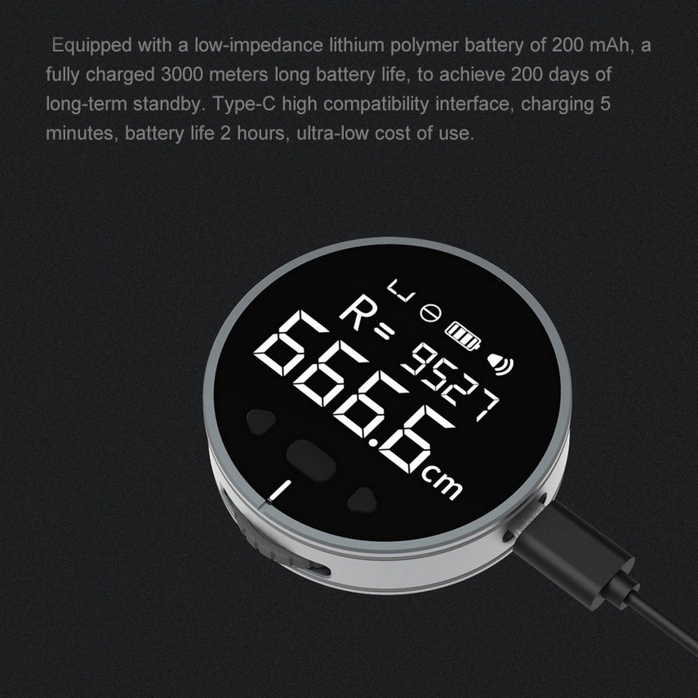 Digital Measuring Ruler – High-Precision Electronic Tape with LCD Display