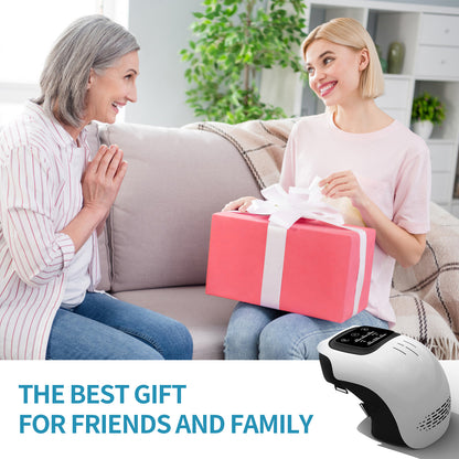 Rechargeable Heated Knee Massager with Infrared & Vibration Therapy